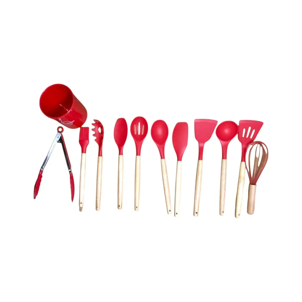 SILICONE  UTENSILS SET